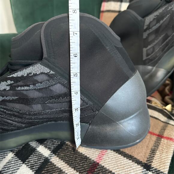 ADIDAS YEEZY Quantum Onyx Black SIZE 19 Sneakers Gorpcore Kidcore Basketball - Picture 11 of 16